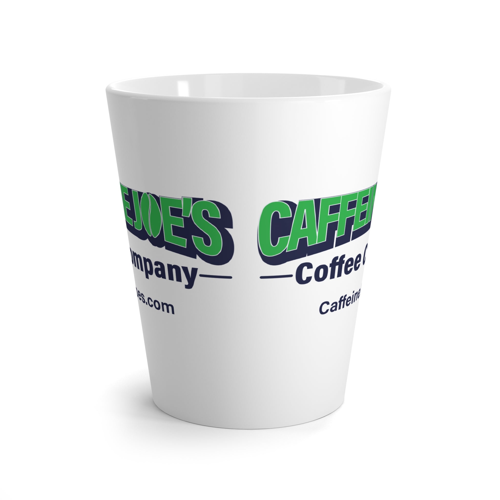 Caffeine Joe's Latte Mug 12oz - Caffeine Joe's Coffee Company