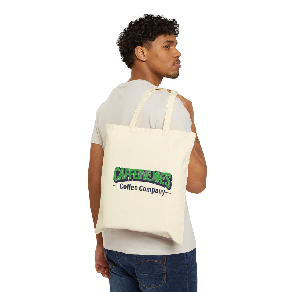 Cotton Canvas Tote Bag - Caffeine Joe's Coffee Company