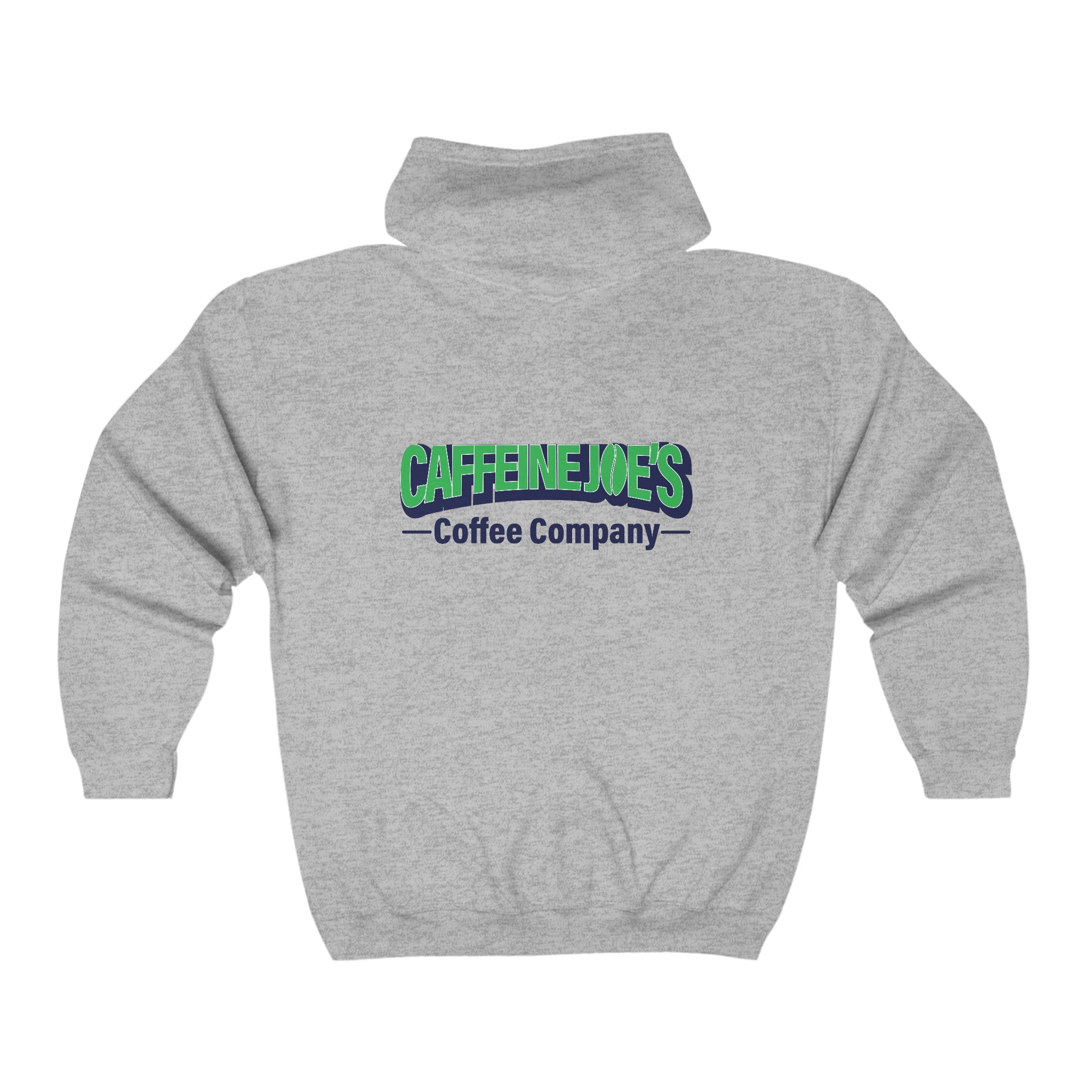 Unisex Heavy Blend™ Full Zip Hooded Sweatshirt - Caffeine Joe's Coffee Company