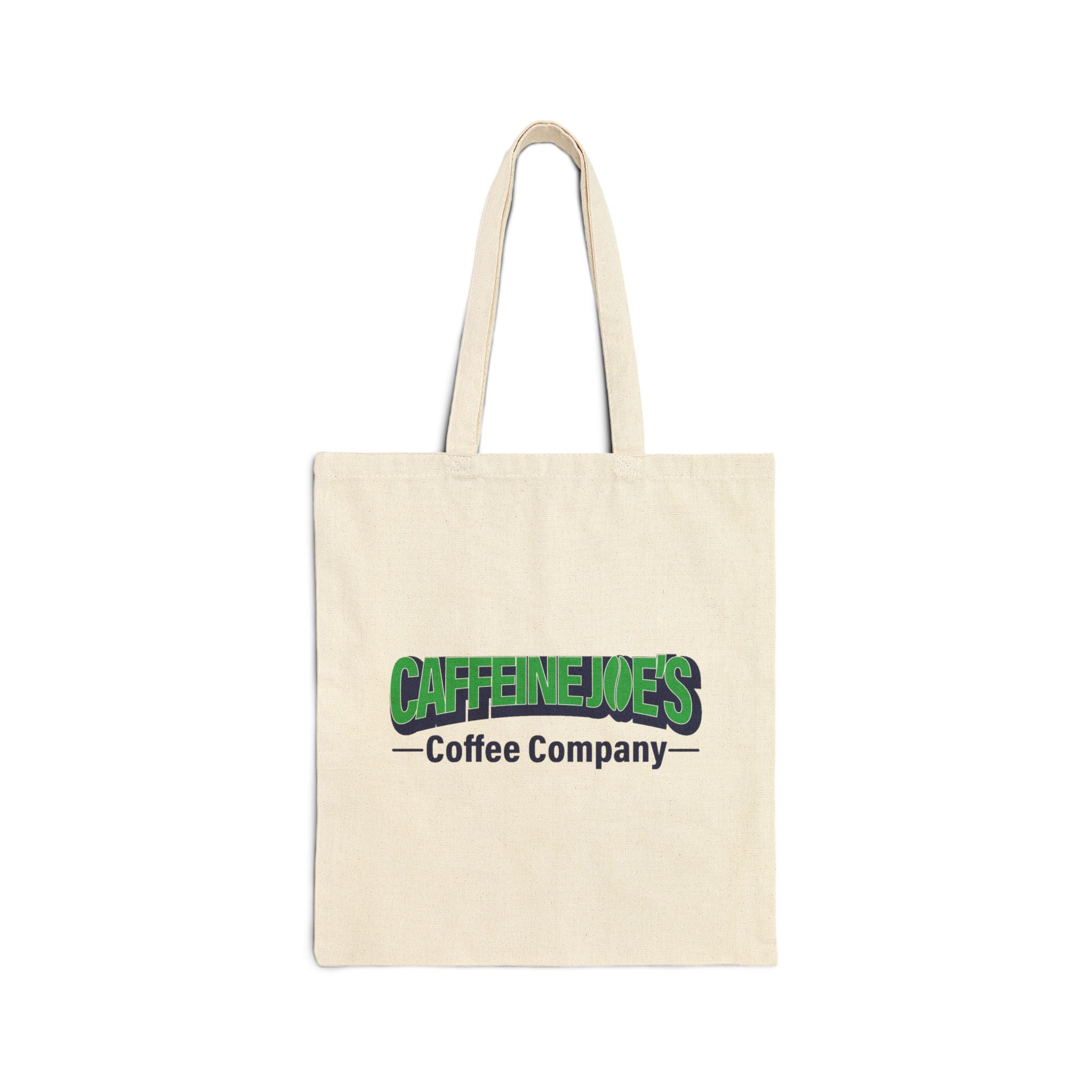 Cotton Canvas Tote Bag - Caffeine Joe's Coffee Company